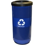 Stadium 20 Gallon Perforated Recycling Receptacle - Configurable