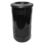 Stadium 35 Gallon Perforated Waste Receptacle with Flat Top - Configurable