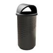  Stadium Series Wave Trash Can with Hood Top 35 Gallon 