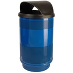 Stadium 55 Gallon Perforated Waste Receptacle with Hood Top - Configurable