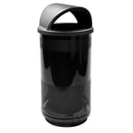 Stadium 35 Gallon Perforated Waste Receptacle with Hood Top - Configurable