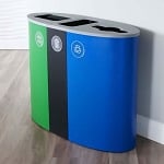 Spectrum Ellipse-Slim-Ellipse Recycling Station - Configurable