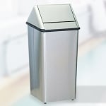 Swing Top Hamper Receptacle-13 Gallon