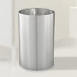 18-Gallon Satin Aluminum Trashcan 