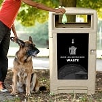 Expression 45 Gallon Single Waste Bin - Configurable