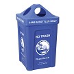 RB-1 Recycling and Waste bins are customizable! Get a Quote today 