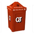 RB-1 Recycling and Waste bins are customizable! Get a Quote today 