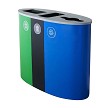 Organics/Waste/Recycling - Green/Black/Blue 