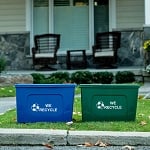 18-Gallon Curbside Recycling Bin - Configurable