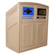 Uptown Two-Stream Recycling Station Shown in Sandstone<br>(Minimum order of 10) 