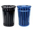 Includes 36-Gal Flat-top Waste and Recycling Receptacles 