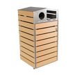 Woodview Dual-Stream Recycling & Waste Container 