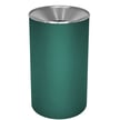 Premier Waste & Recycling Receptacle with Hunter Green Body 