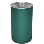 Premier Stainless Steel Waste & Recycling Receptacle with Color Body - Configurable