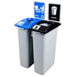 Large Simple Sort Double Recycling Station - Configurable