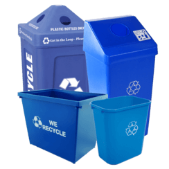 Plastic Recycling Bins