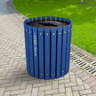 Recycling and Waste Barrel with Lift Off Lid 