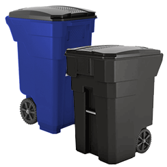 Recycling Containers with Wheels