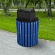 Recycling and Waste Barrel with Dome Top 